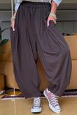 The Edit Sia Pant Coffee Bean